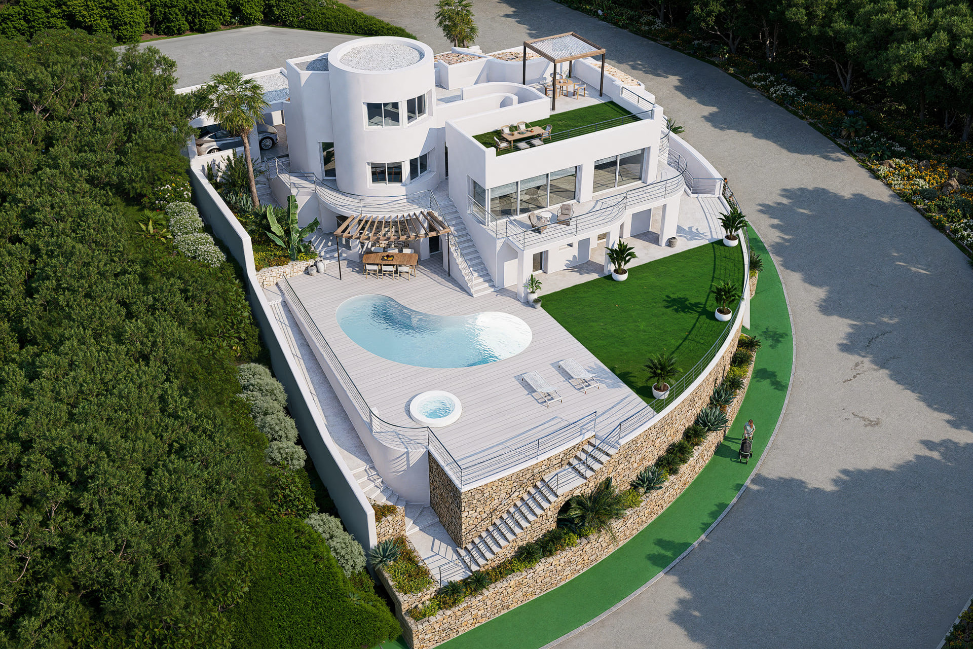 Nieuwbouw - Villa -
Altea