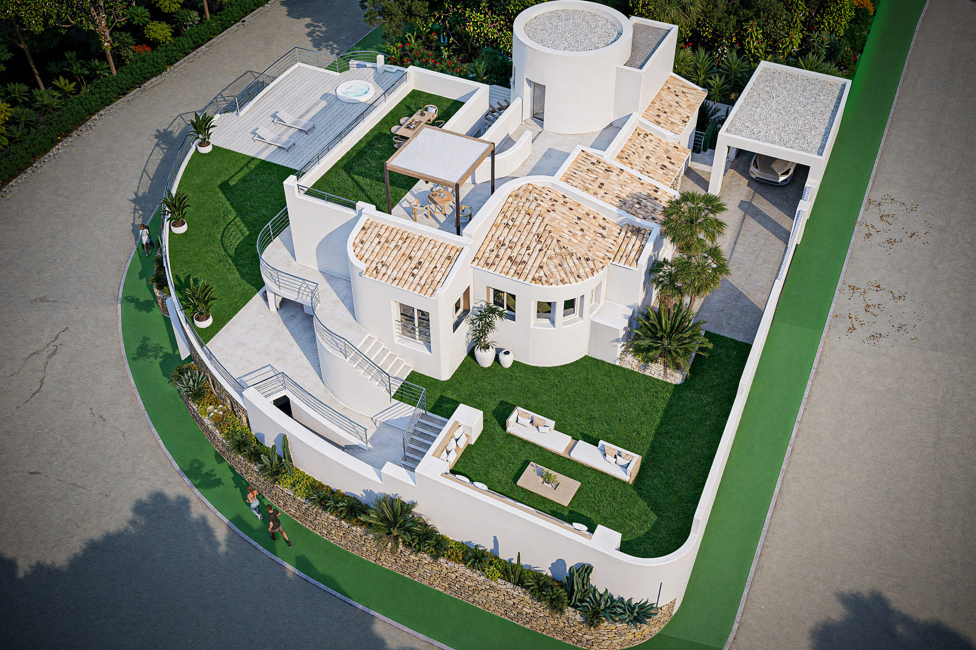 Nieuwbouw - Villa -
Altea