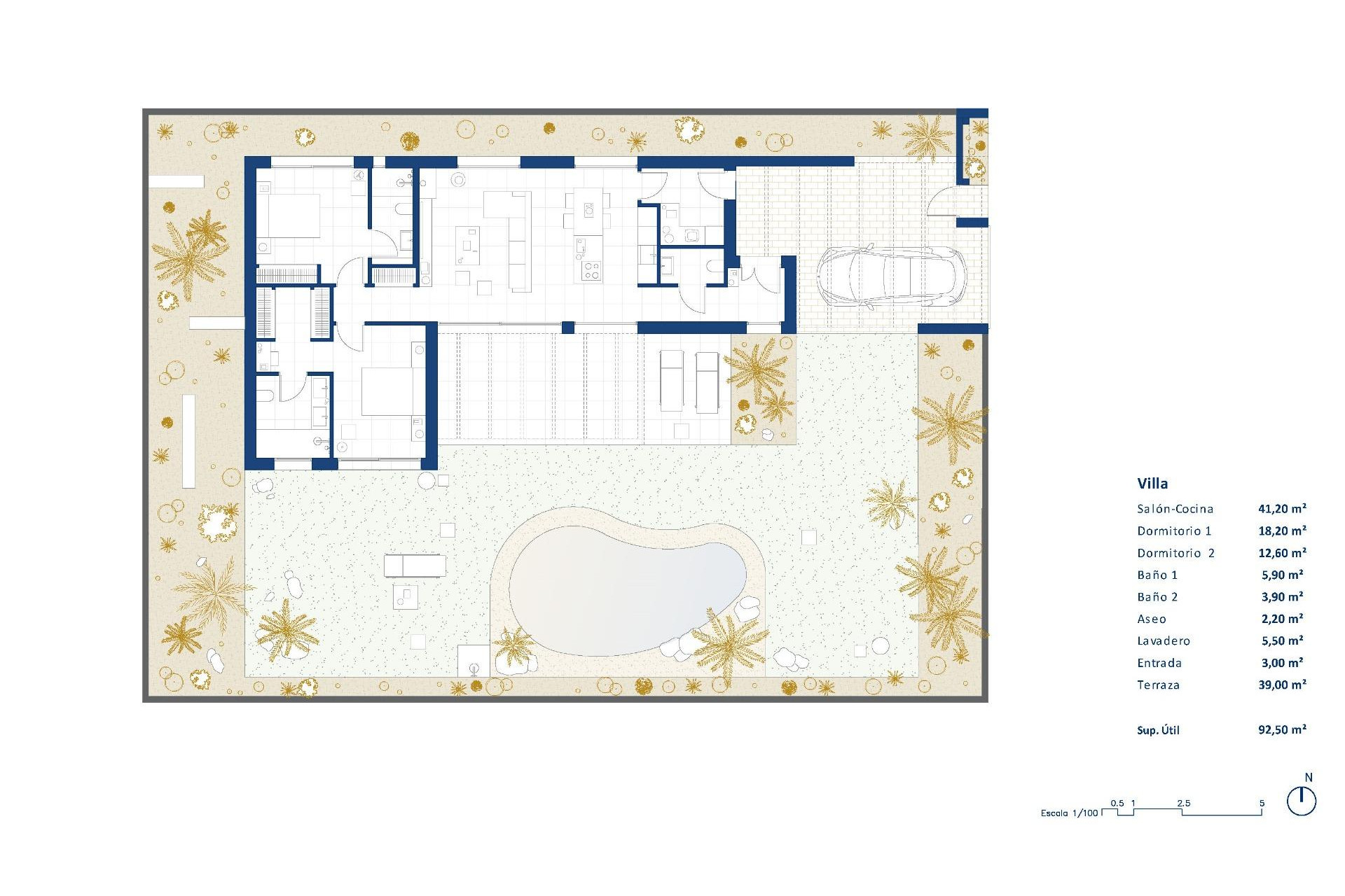 Nieuwbouw - Villa -
Banos y Mendigo - Altaona Golf And Country Village