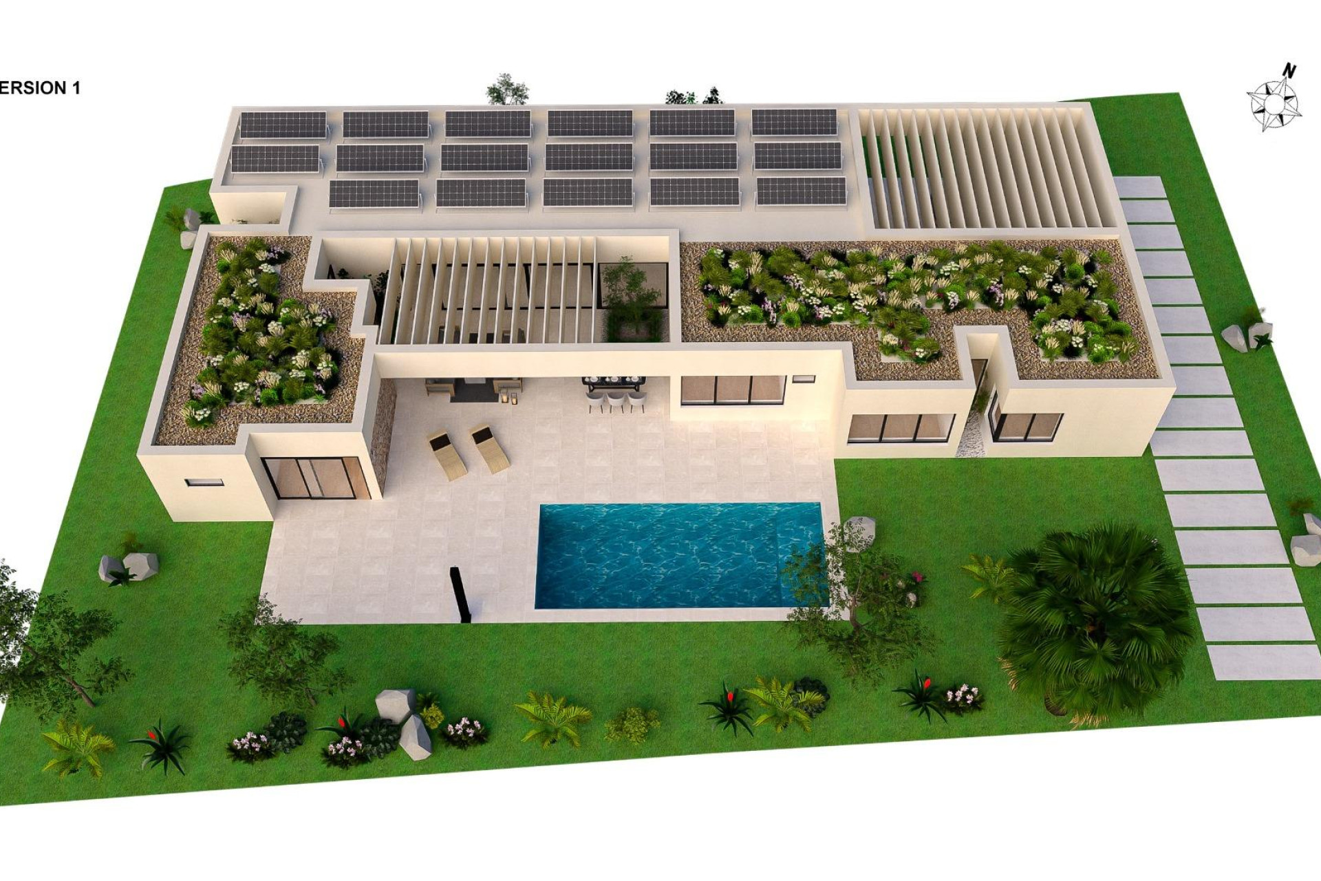 Nieuwbouw - Villa -
Banos y Mendigo - Altaona Golf And Country Village