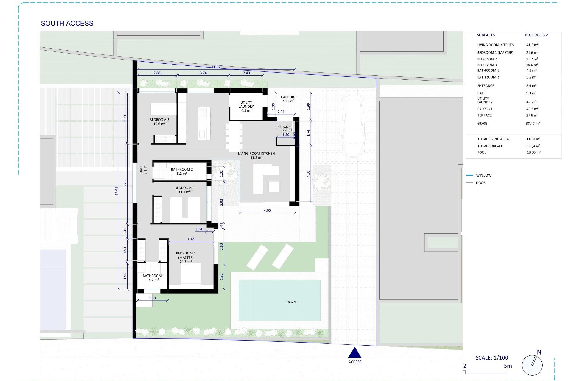 Nieuwbouw - Villa -
Banos y Mendigo - Altaona Golf And Country Village