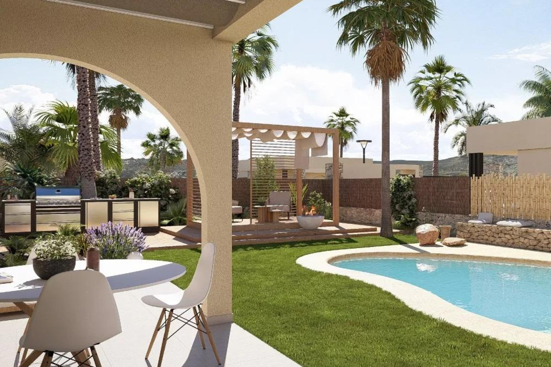 Nieuwbouw - Villa -
Banos y Mendigo - Altaona Golf