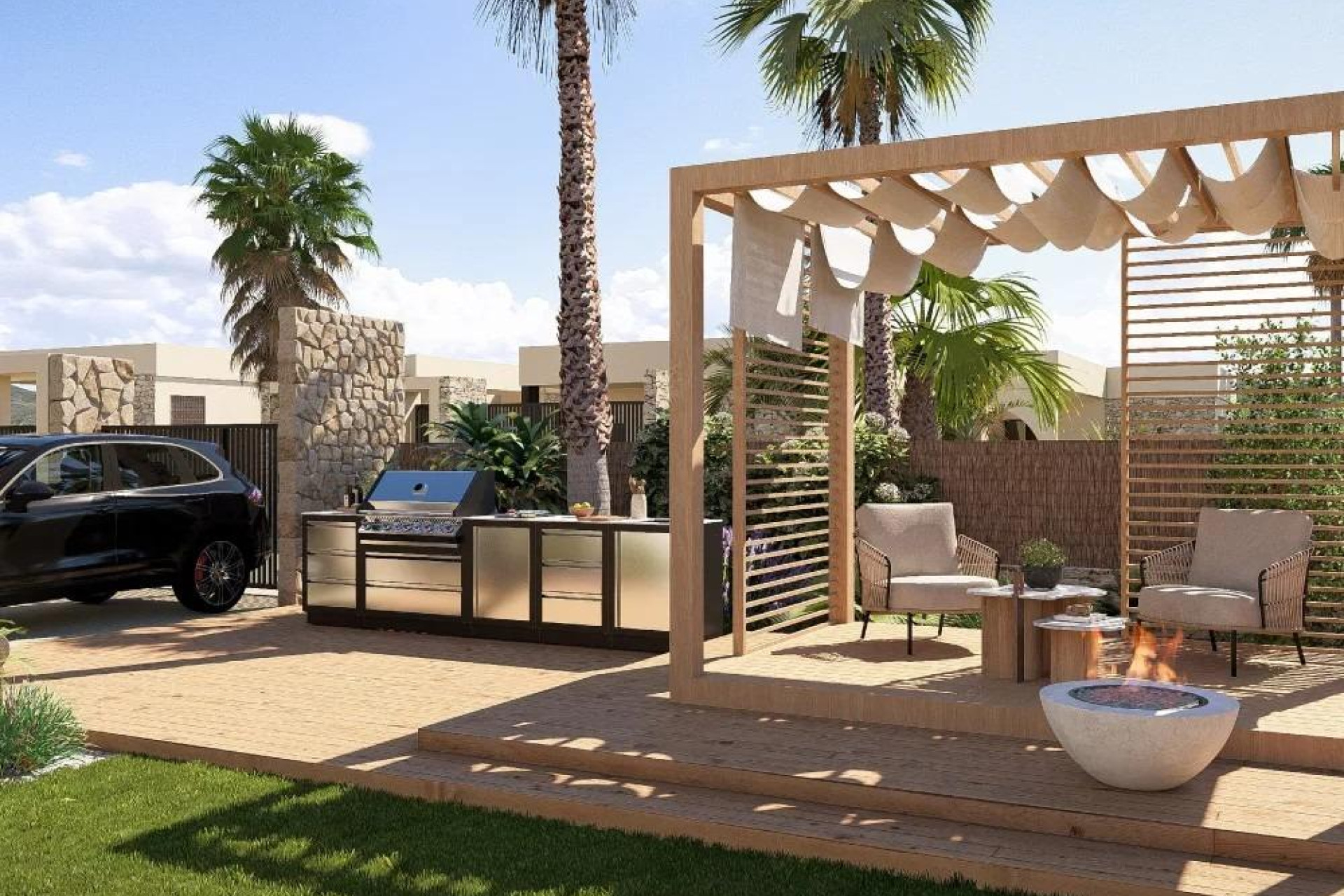 Nieuwbouw - Villa -
Banos y Mendigo - Altaona Golf