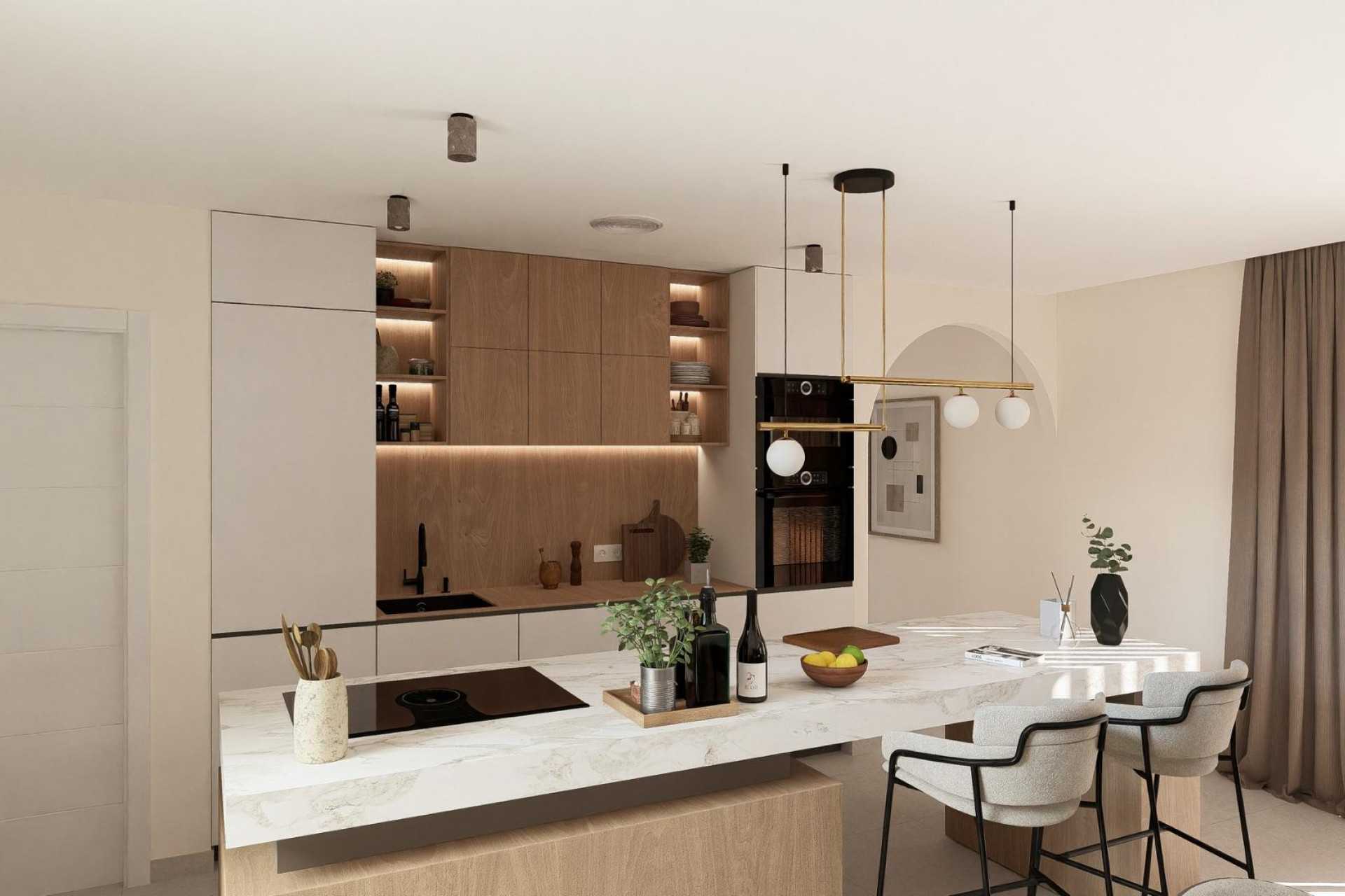 Nieuwbouw - Villa -
Banos y Mendigo - Altaona Golf