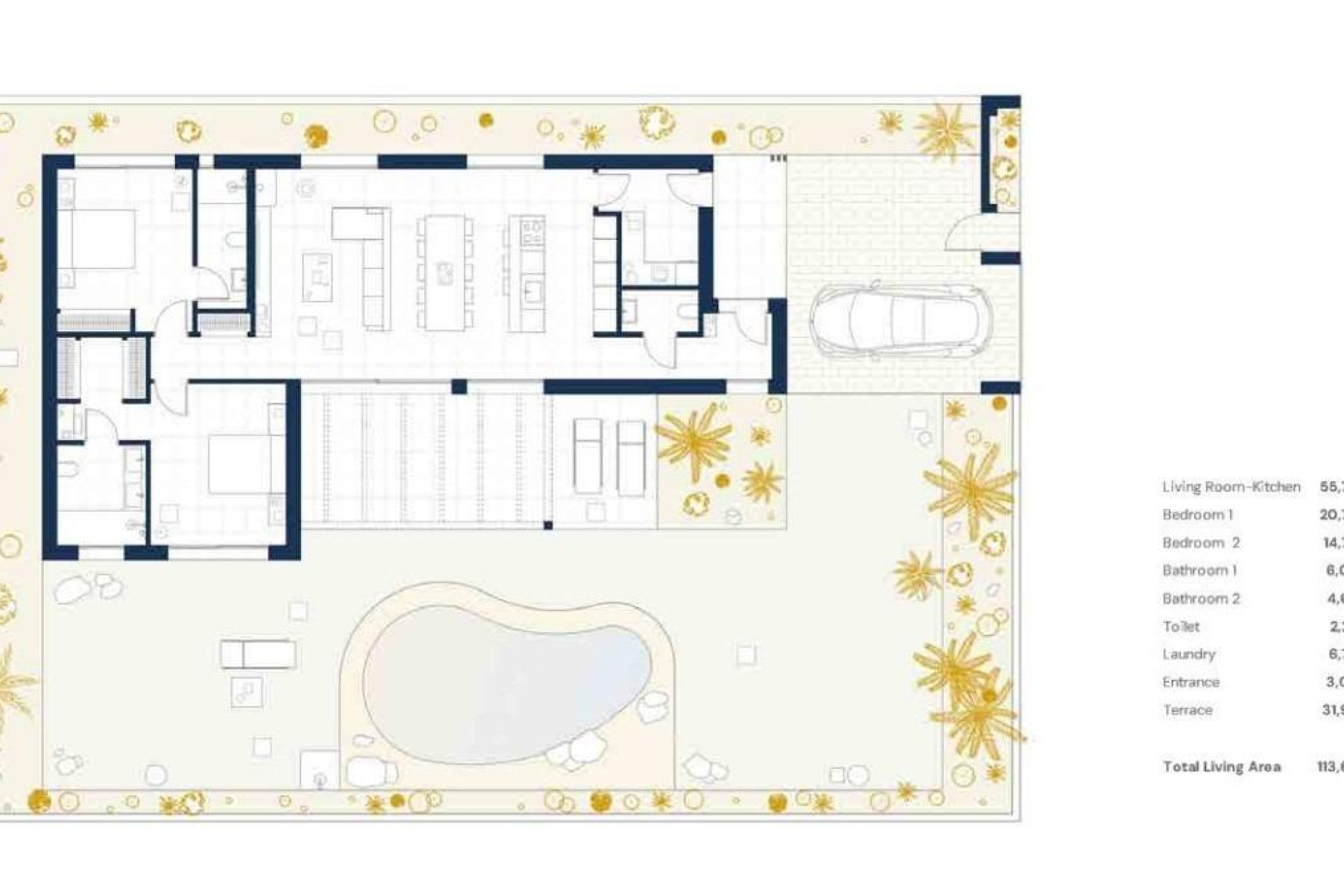 Nieuwbouw - Villa -
Banos y Mendigo - Altaona Golf