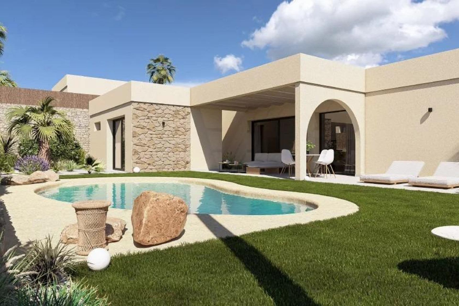 Nieuwbouw - Villa -
Banos y Mendigo - Altaona Golf