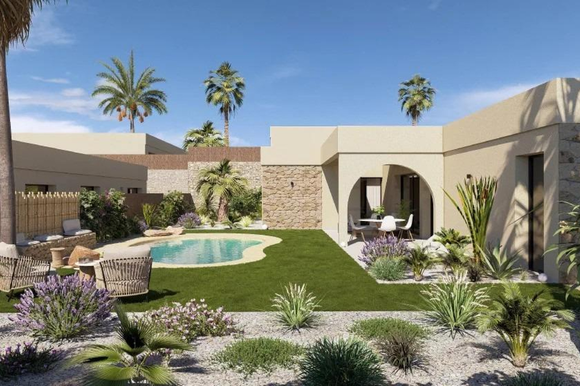 Nieuwbouw - Villa -
Banos y Mendigo - Altaona Golf