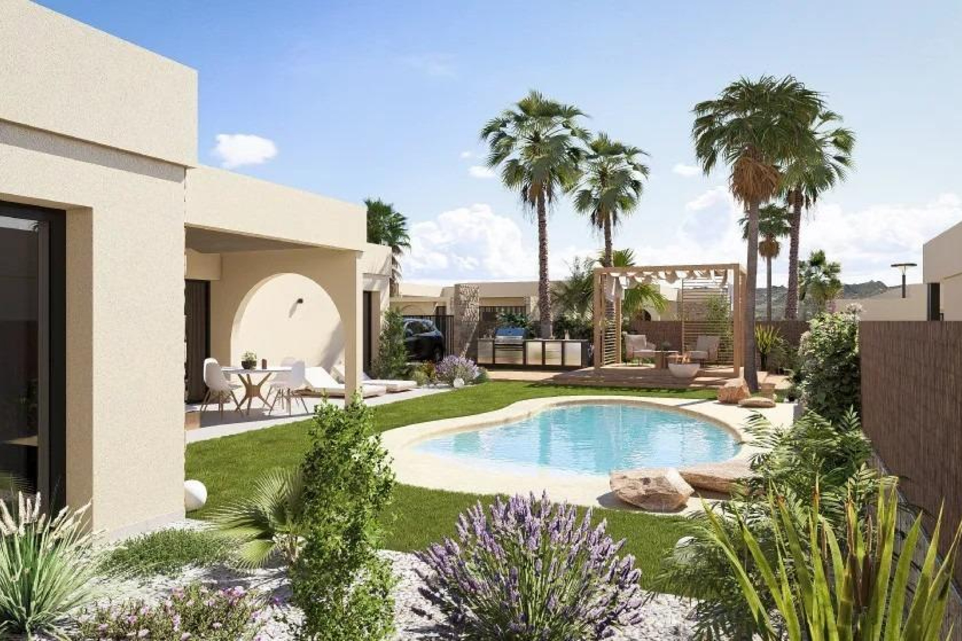Nieuwbouw - Villa -
Banos y Mendigo - Altaona Golf