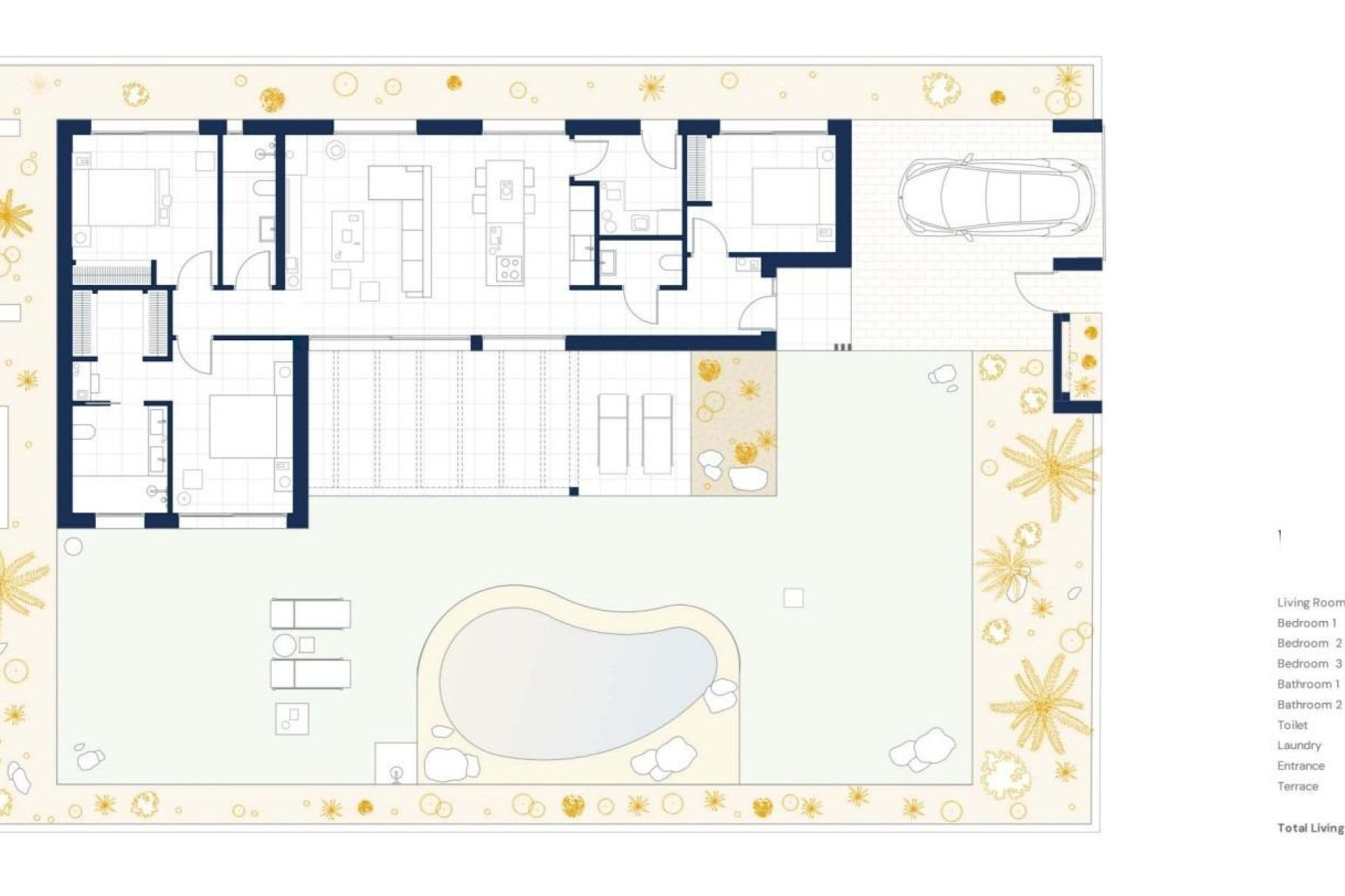 Nieuwbouw - Villa -
Banos y Mendigo - Altaona Golf