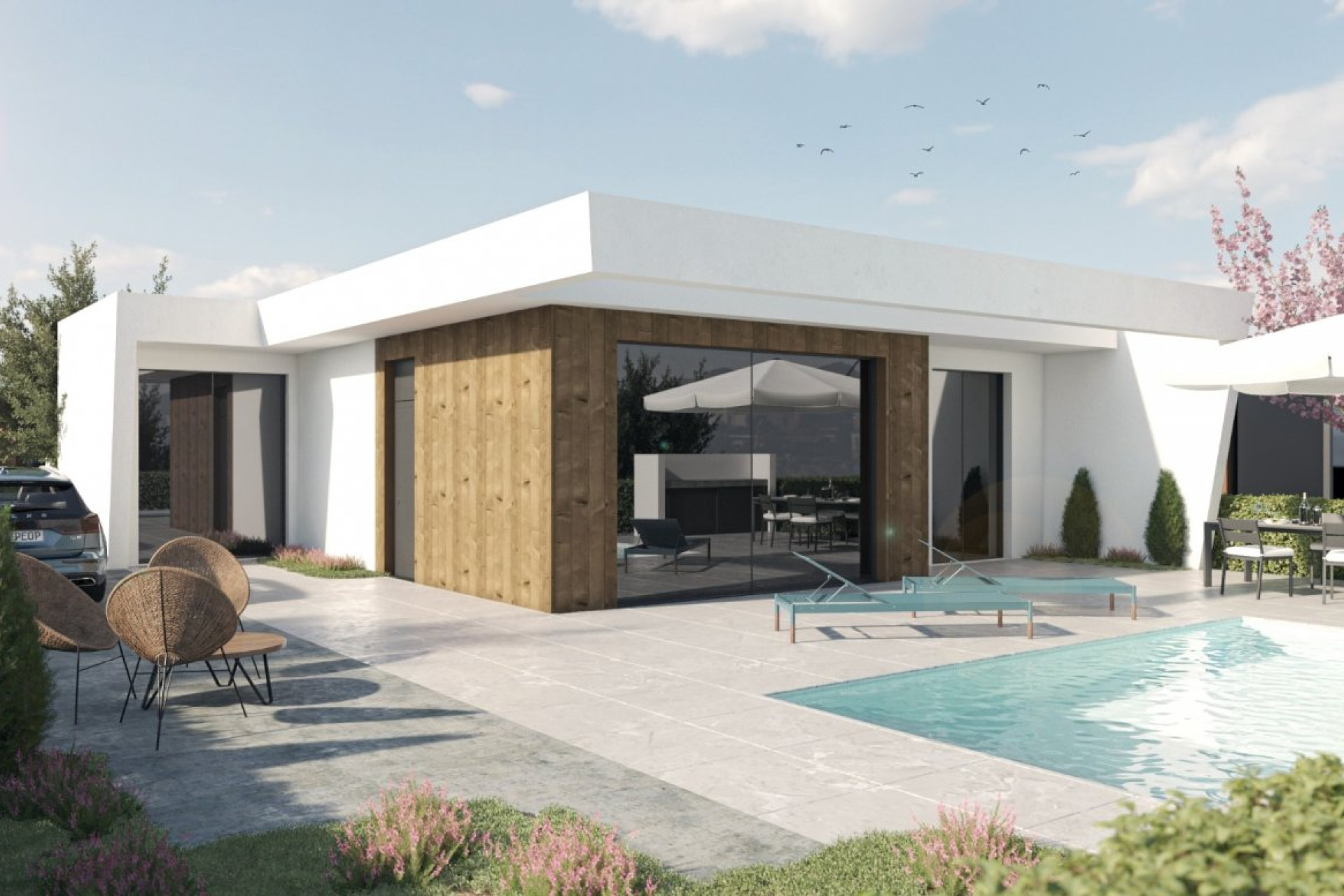 Nieuwbouw - Villa -
Banos y Mendigo - Altaona Golf