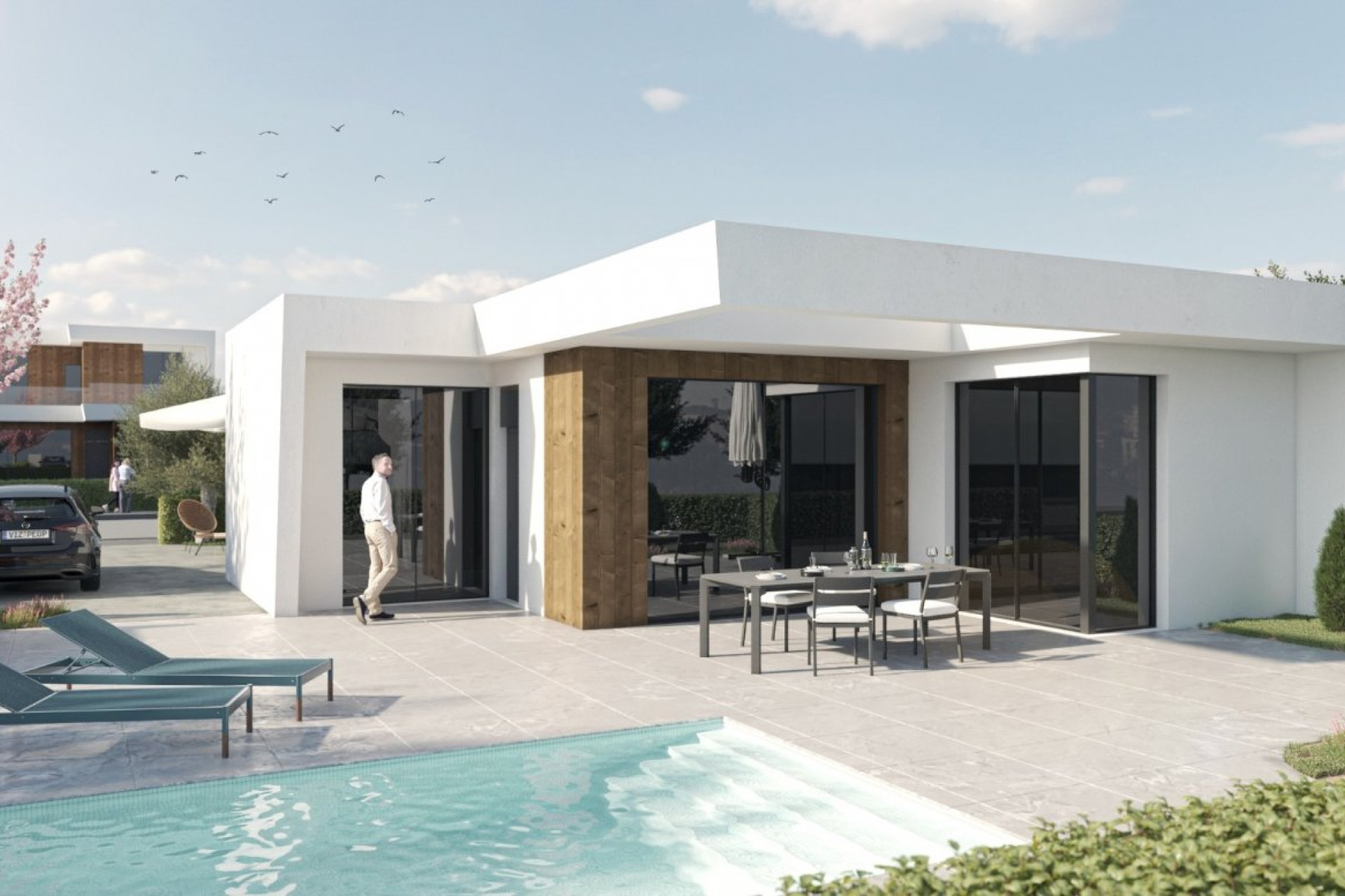 Nieuwbouw - Villa -
Banos y Mendigo - Altaona Golf