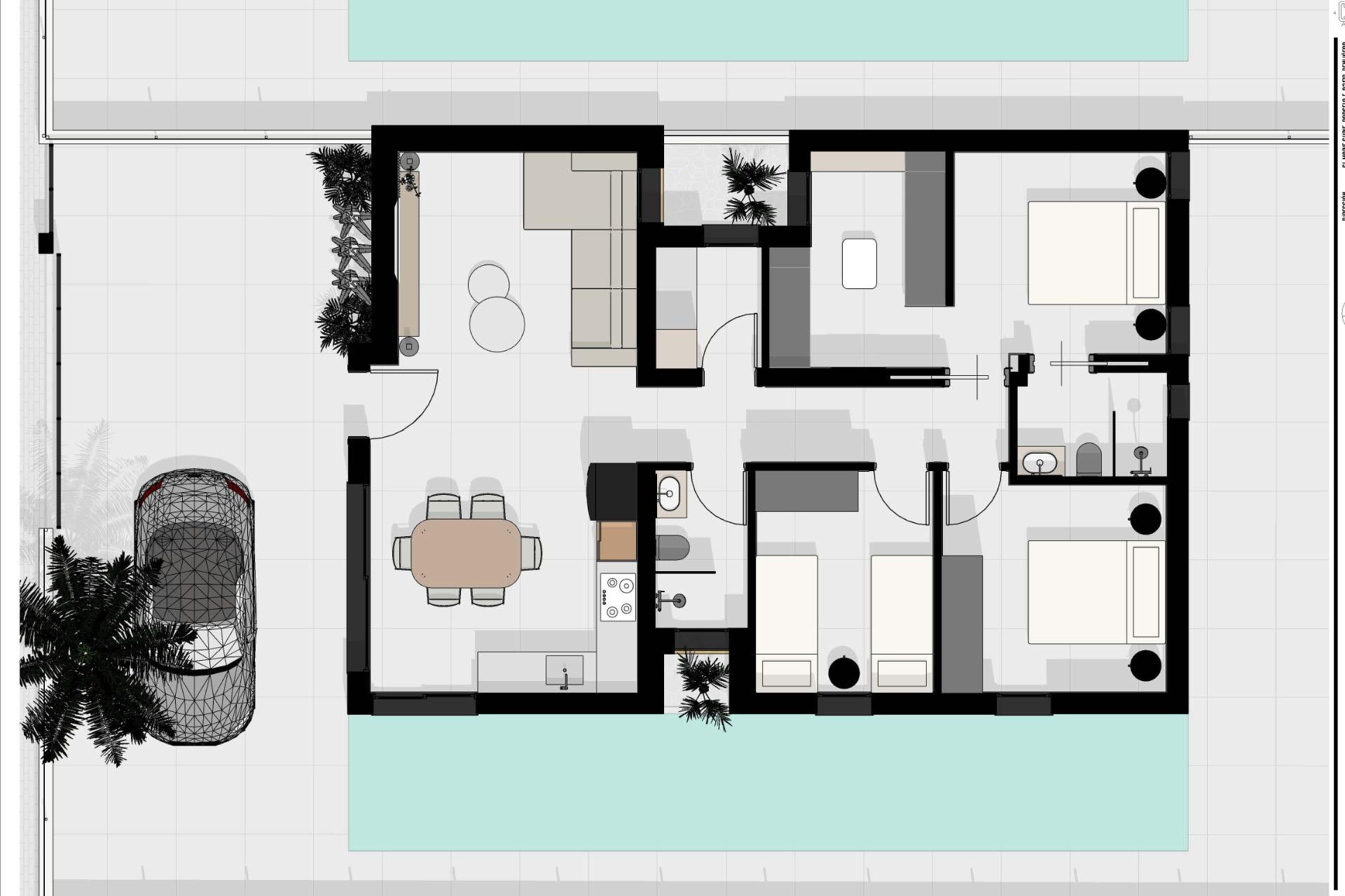 Nieuwbouw - Villa -
Benijofar - Urb. Monteazul