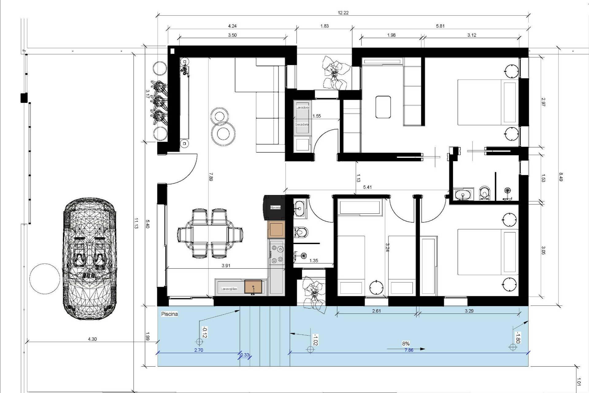 Nieuwbouw - Villa -
Benijofar - Urb. Monteazul