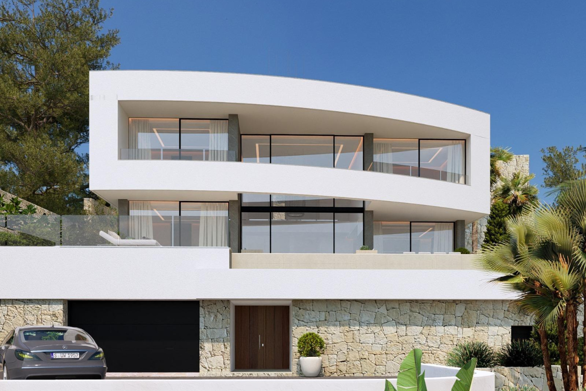 Nieuwbouw - Villa -
Calpe - Empedrola