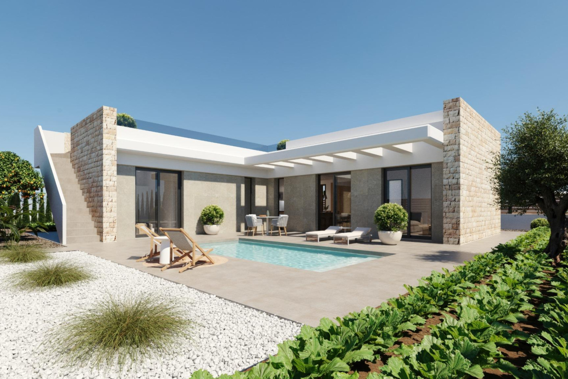 Nieuwbouw - Villa -
Fuente Álamo - Hacienda del Alamo