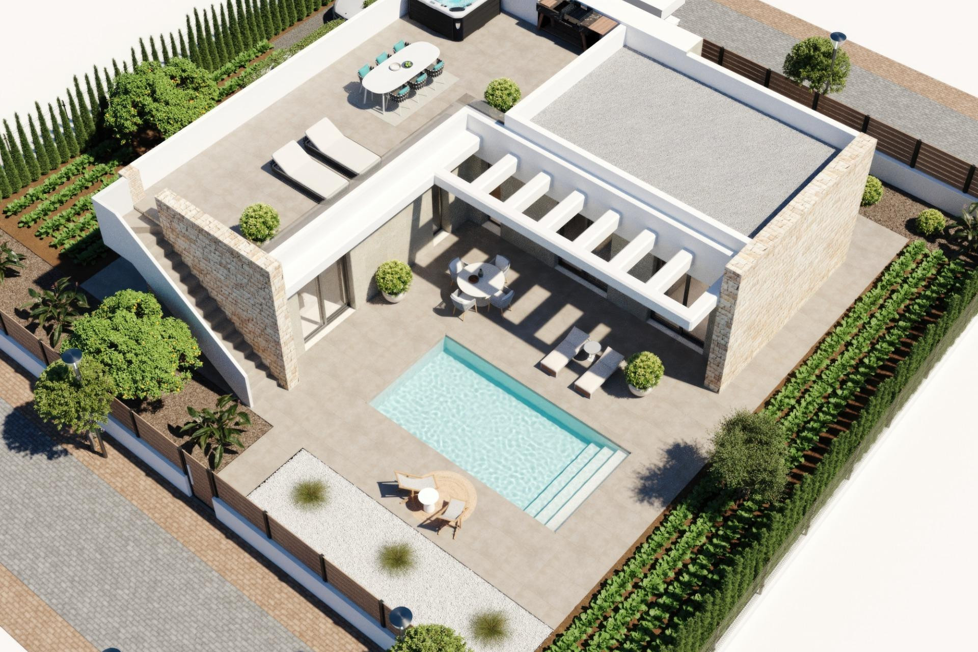 Nieuwbouw - Villa -
Fuente Álamo - Hacienda del Alamo