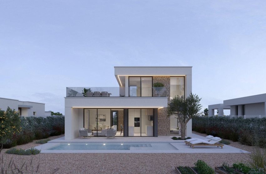 Nieuwbouw - Villa -
Fuente Álamo - Hacienda del Alamo