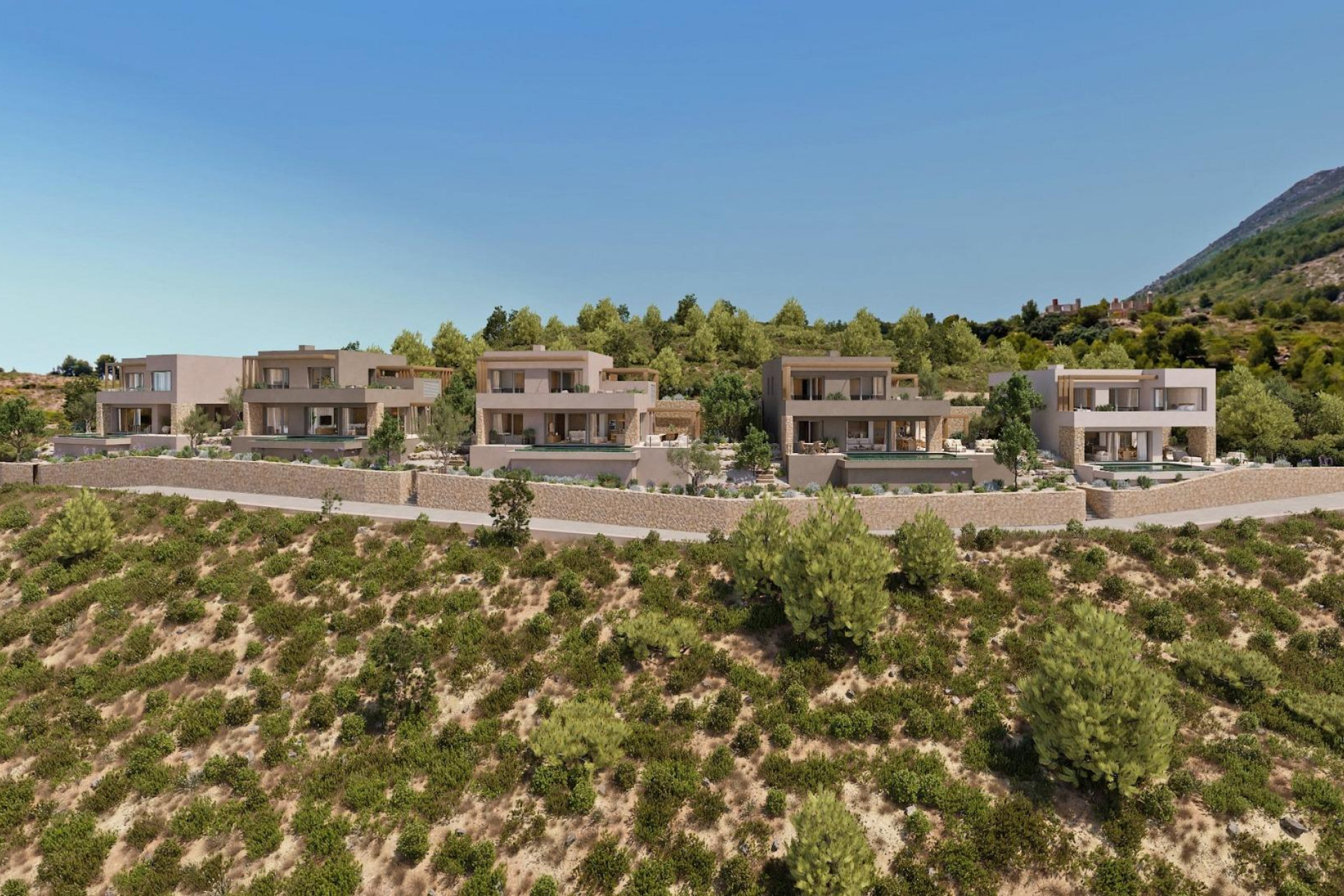 Nieuwbouw - Villa -
Lliber - Montanya Llarga