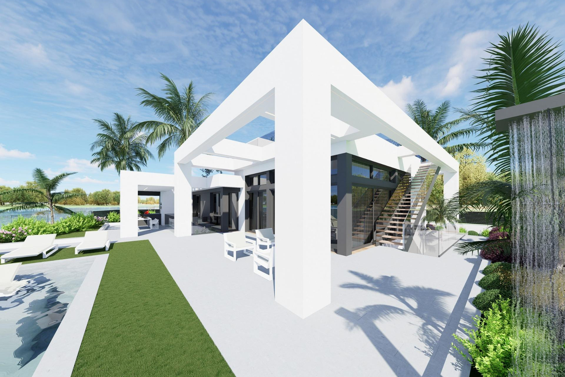 Nieuwbouw - Villa -
Los Alcazares - Santa Rosalia Lake and Life Resort