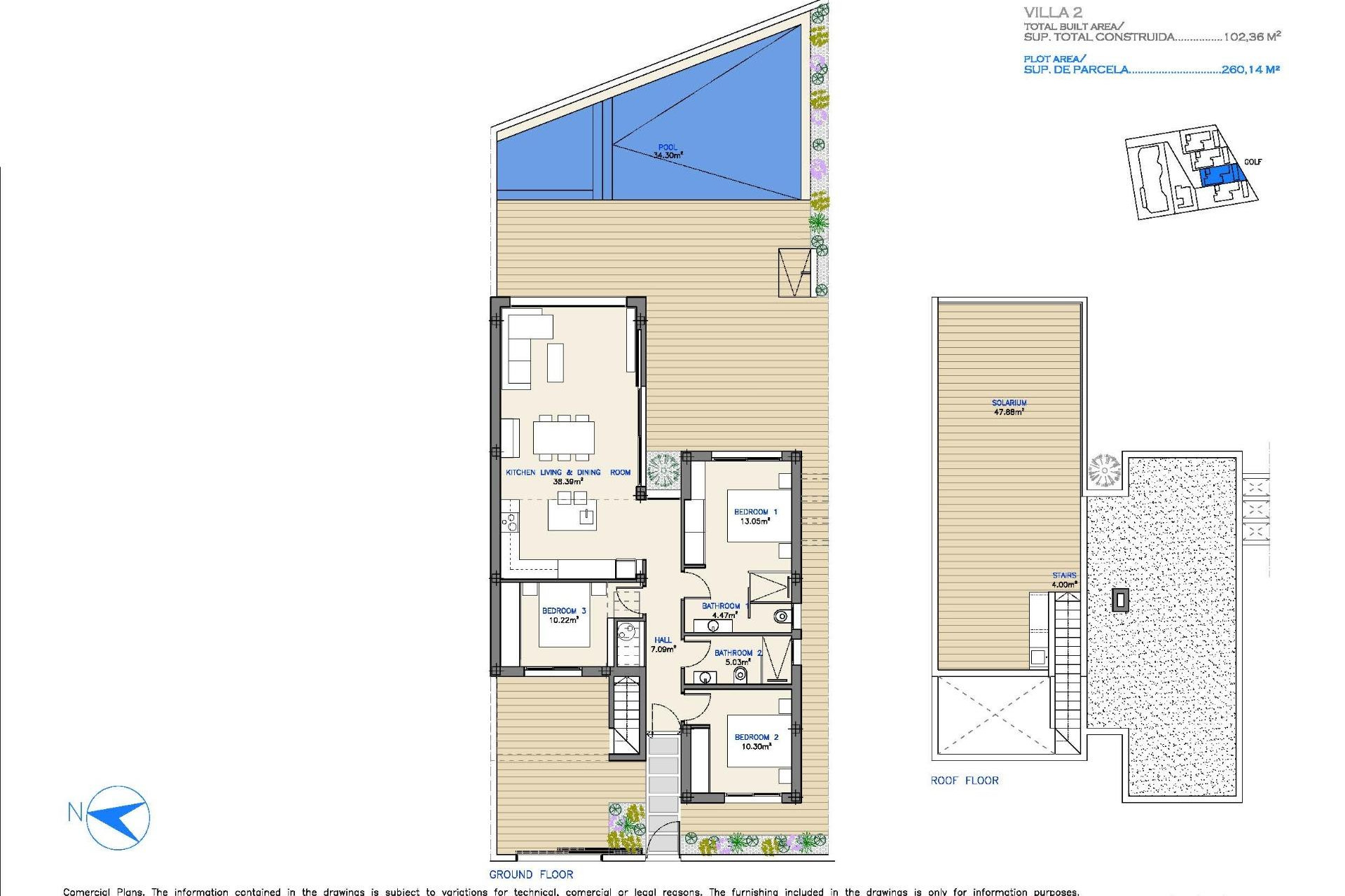 Nieuwbouw - Villa -
Los Alcazares - Serena Golf