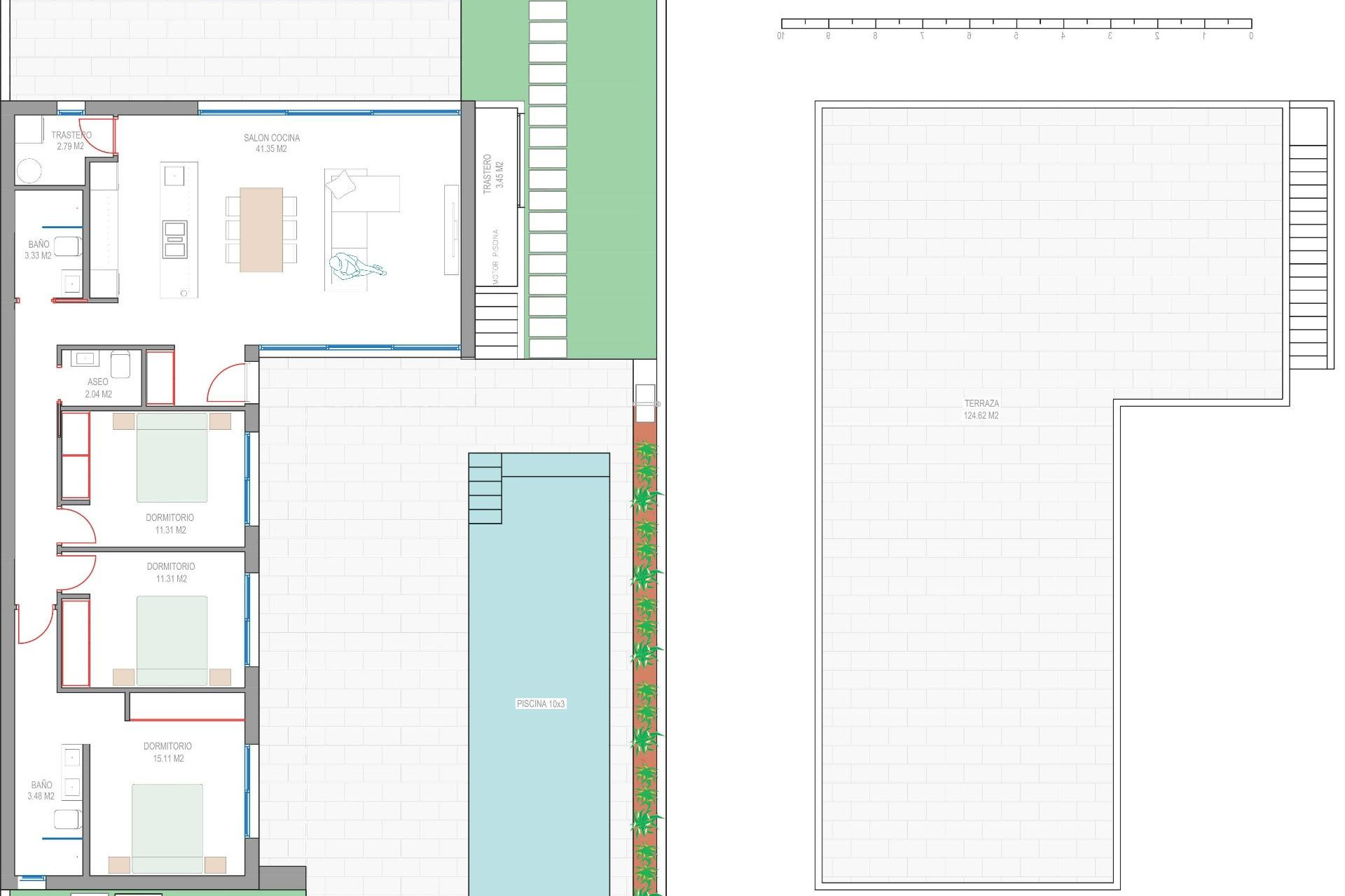 Nieuwbouw - Villa -
Los Alcazares - Serena Golf