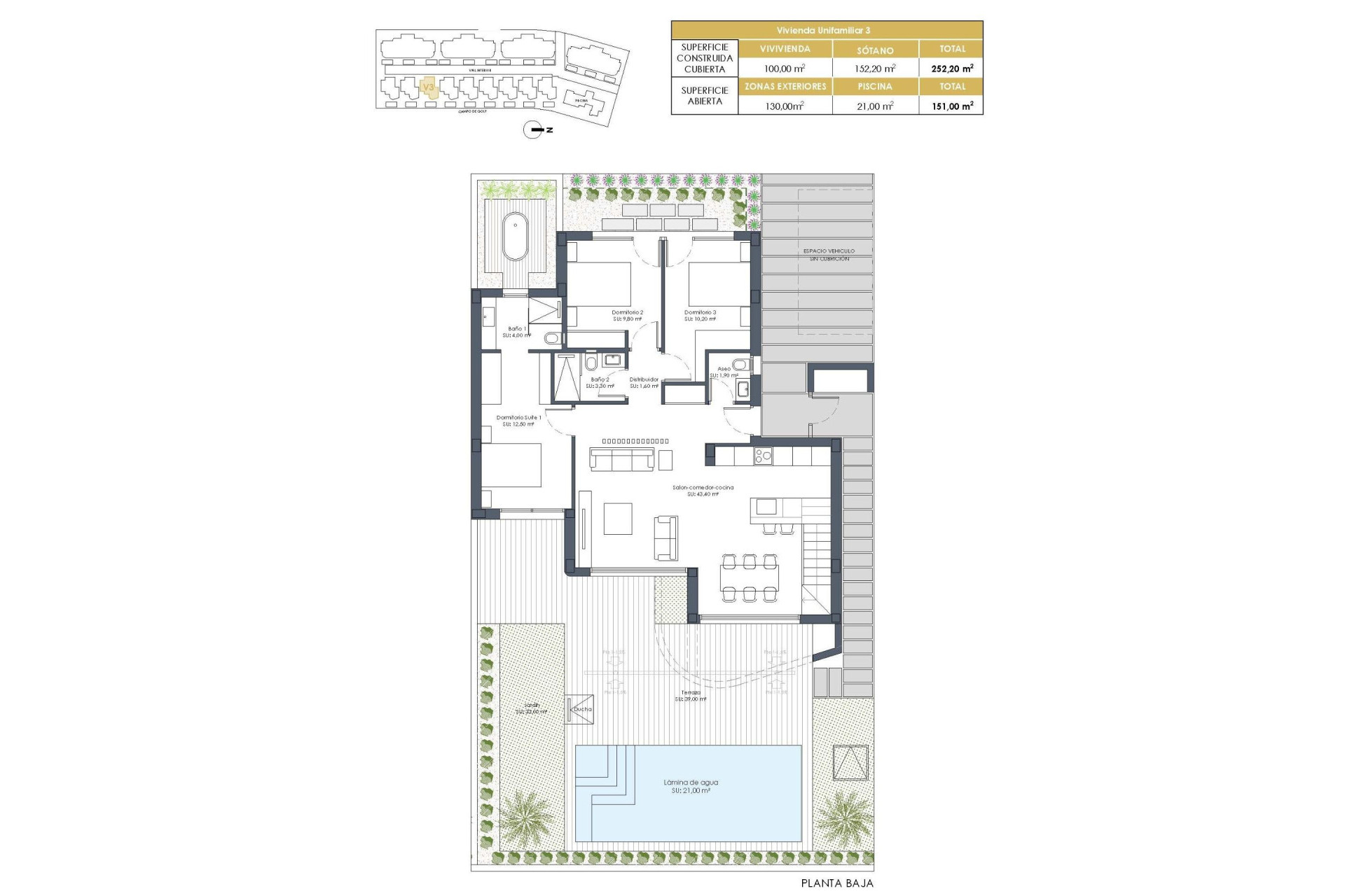 Nieuwbouw - Villa -
Los Alcazares - Serena Golf