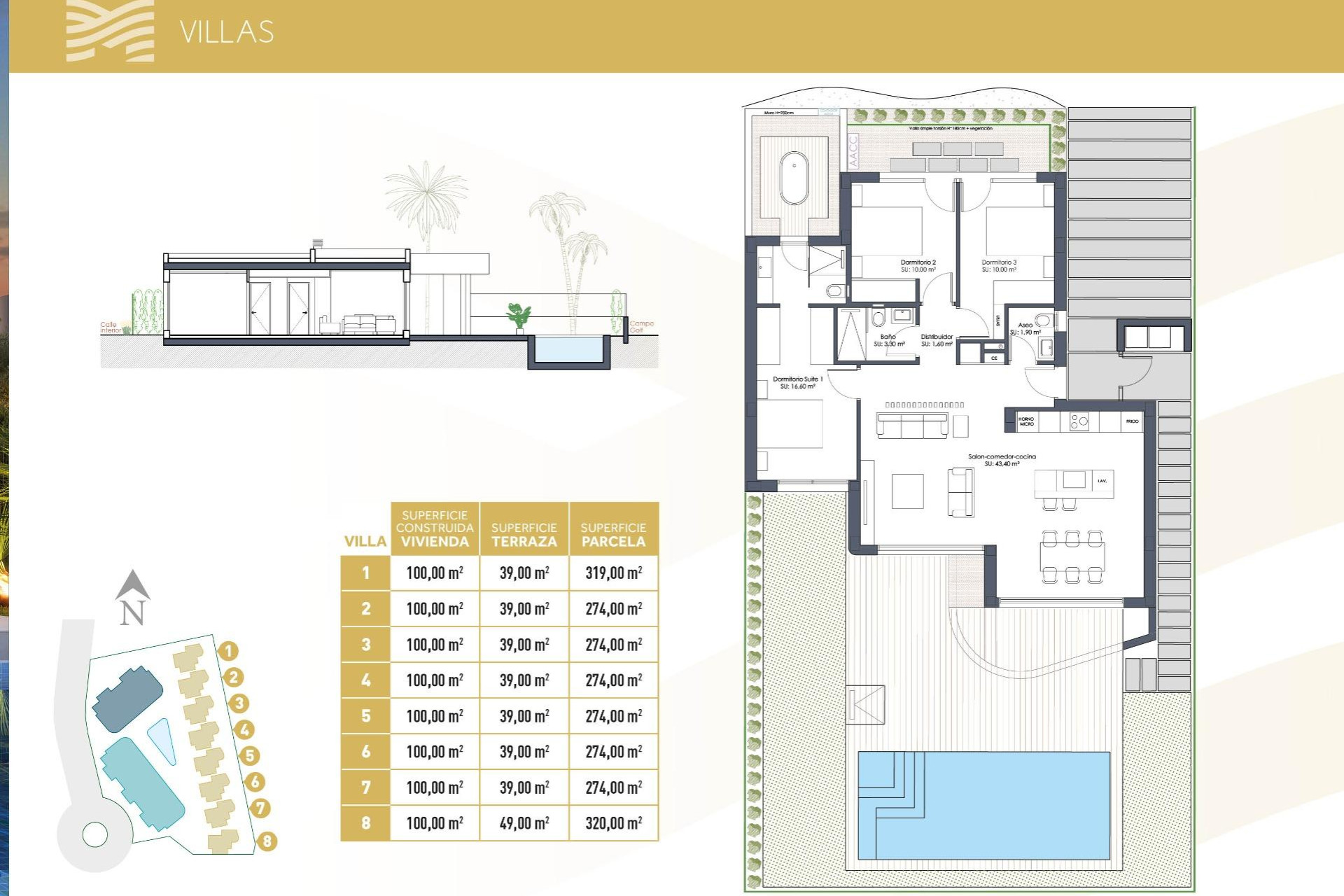 Nieuwbouw - Villa -
Los Alcazares - Serena Golf