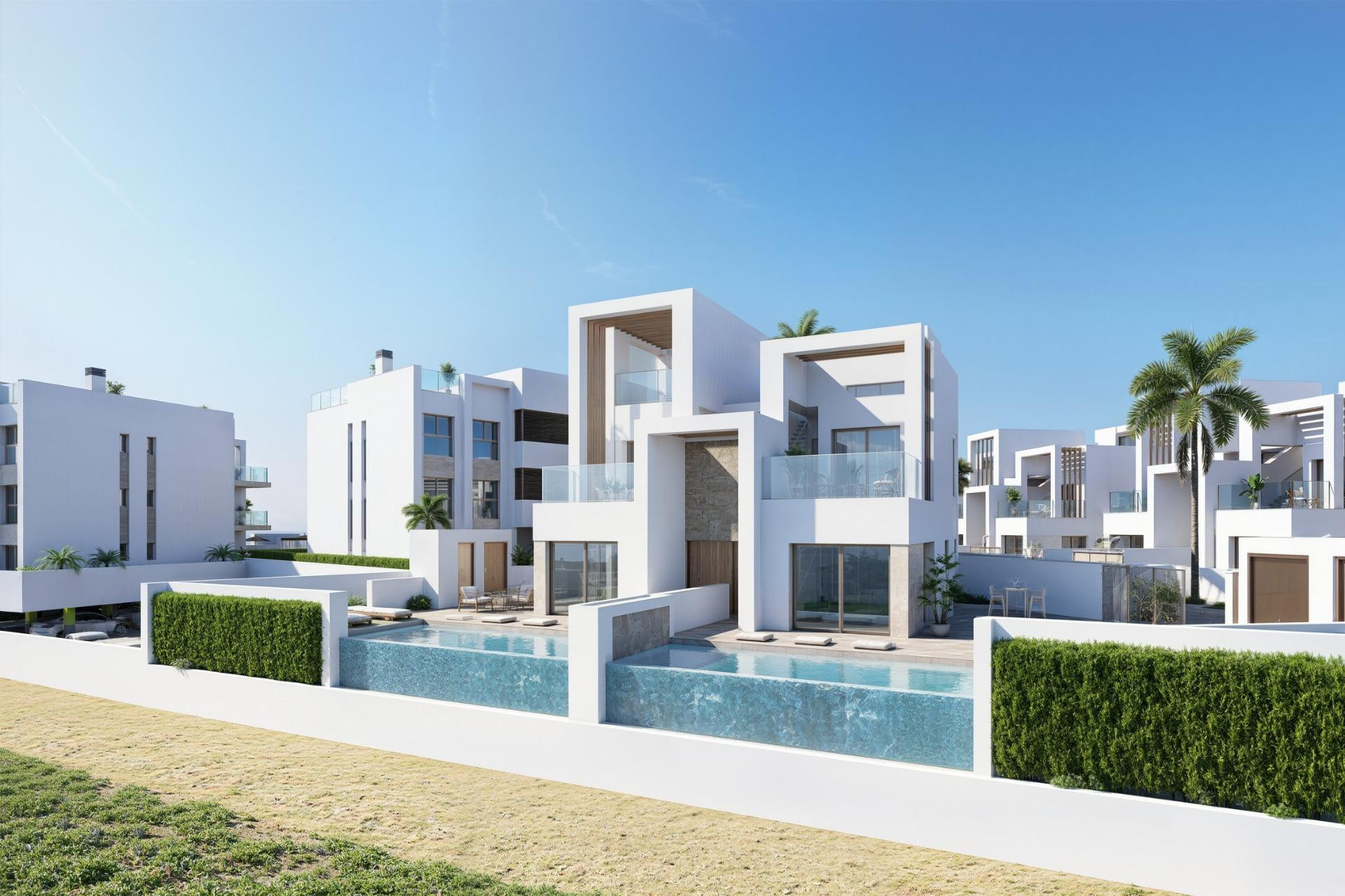 Nieuwbouw - Villa -
Los Alcazares - Serena Golf