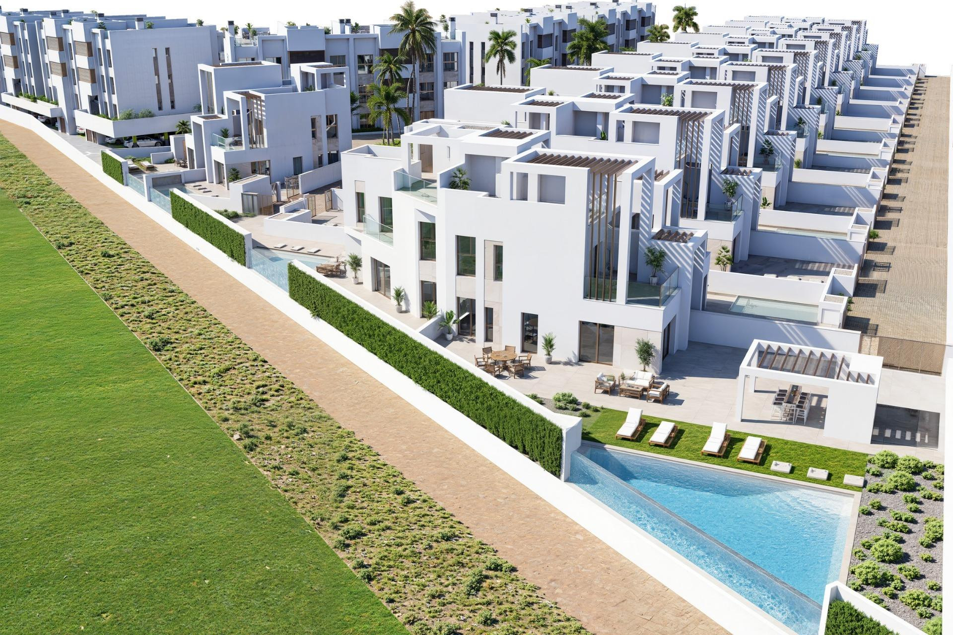 Nieuwbouw - Villa -
Los Alcazares - Serena Golf