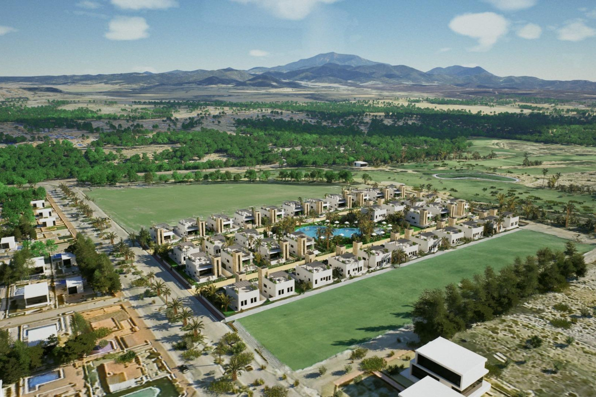 Nieuwbouw - Villa -
Mazarron - Camposol Golf