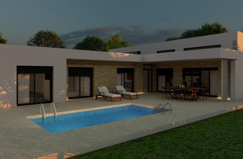 Nieuwbouw - Villa -
Pinoso - Campo