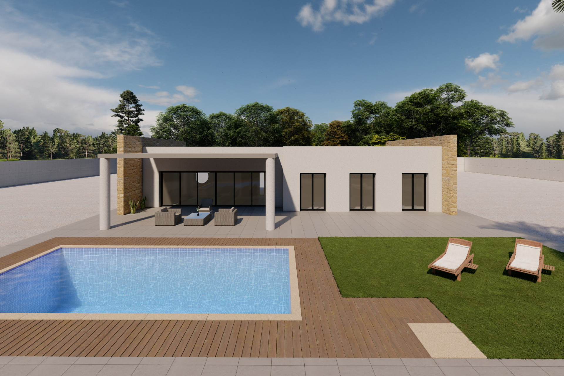 Nieuwbouw - Villa -
Pinoso - El Pinós