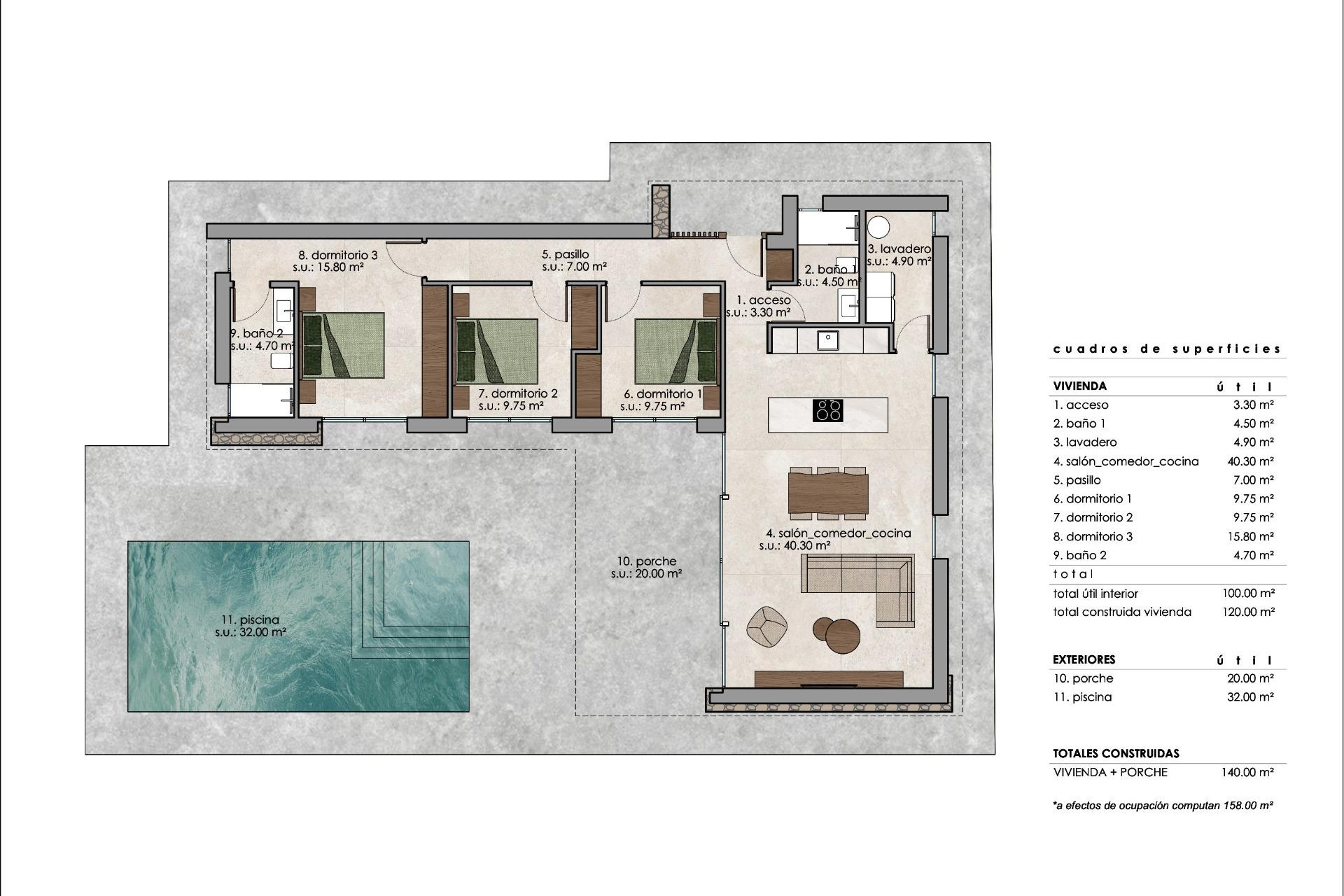 Nieuwbouw - Villa -
Pinoso - Lel