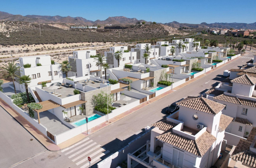 Nieuwbouw - Villa -
Puerto de Mazarron - Caleñares