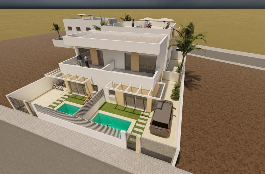 Nieuwbouw - Villa -
Puerto de Mazarron - Mar De Plata