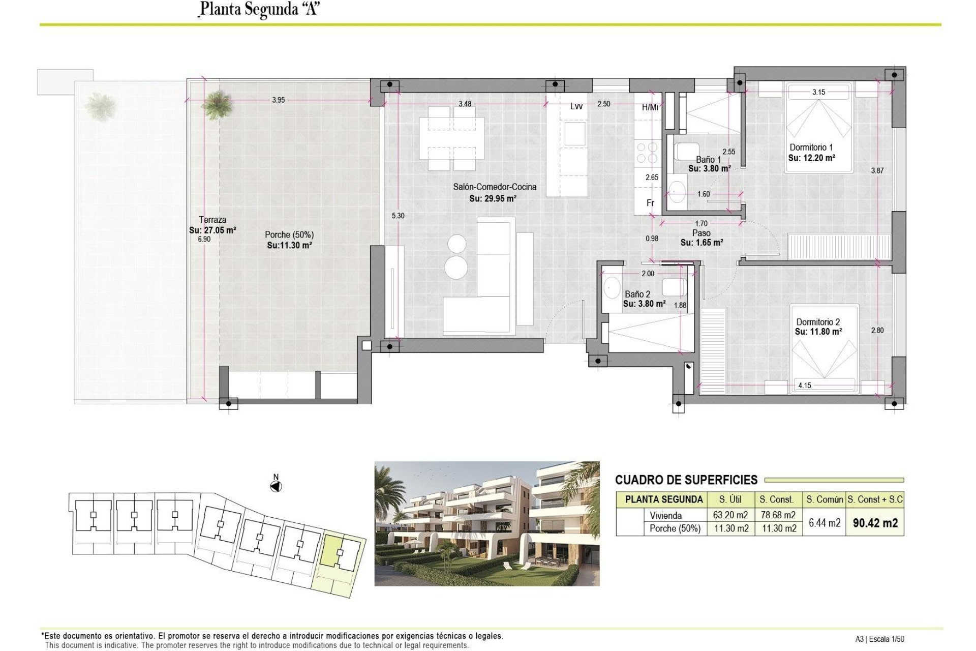 Nouvelle construction - Appartement -
Alhama De Murcia - Condado De Alhama