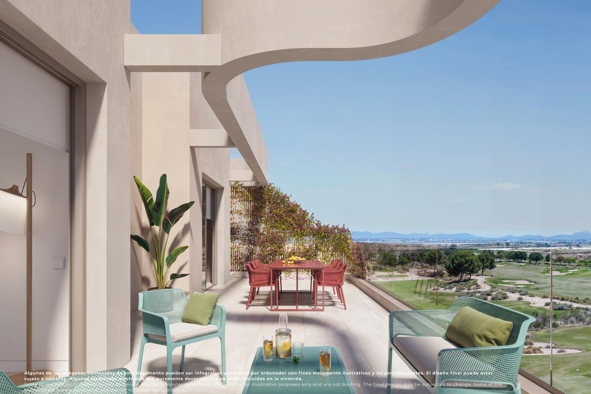 Nouvelle construction - Appartement -
Banos y Mendigo - El Valle Golf