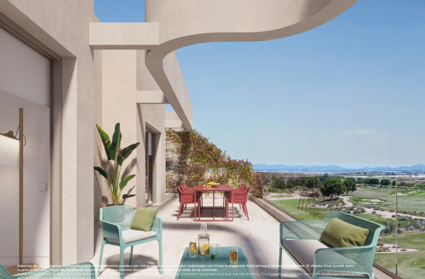 Nouvelle construction - Appartement -
Banos y Mendigo - El Valle Golf