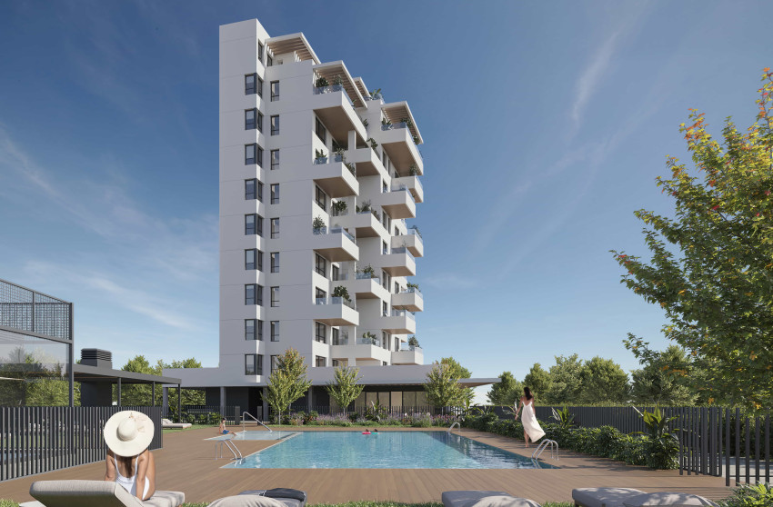 Nouvelle construction - Appartement -
Calpe