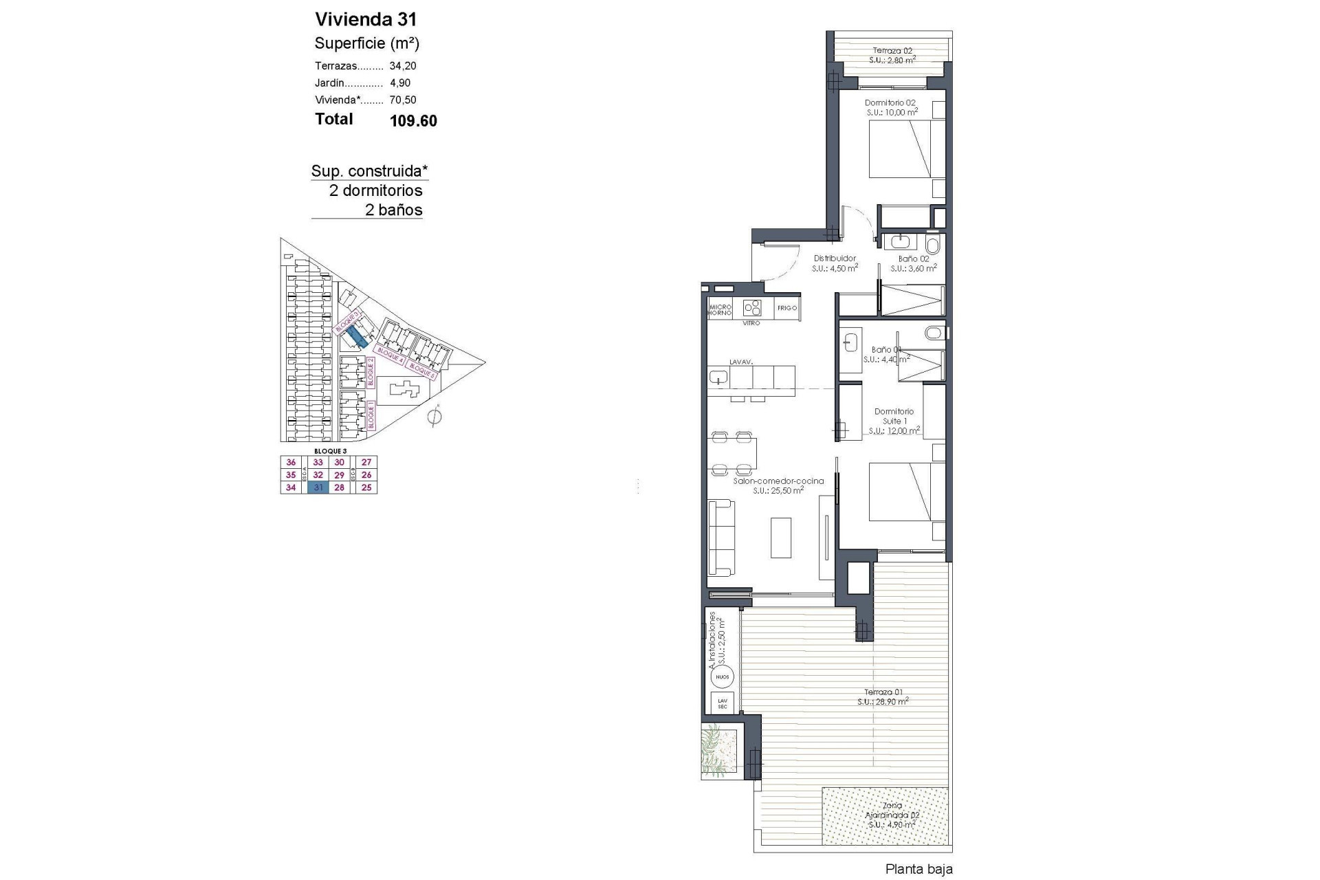 Nouvelle construction - Appartement -
Los Alcazares - Serena Golf