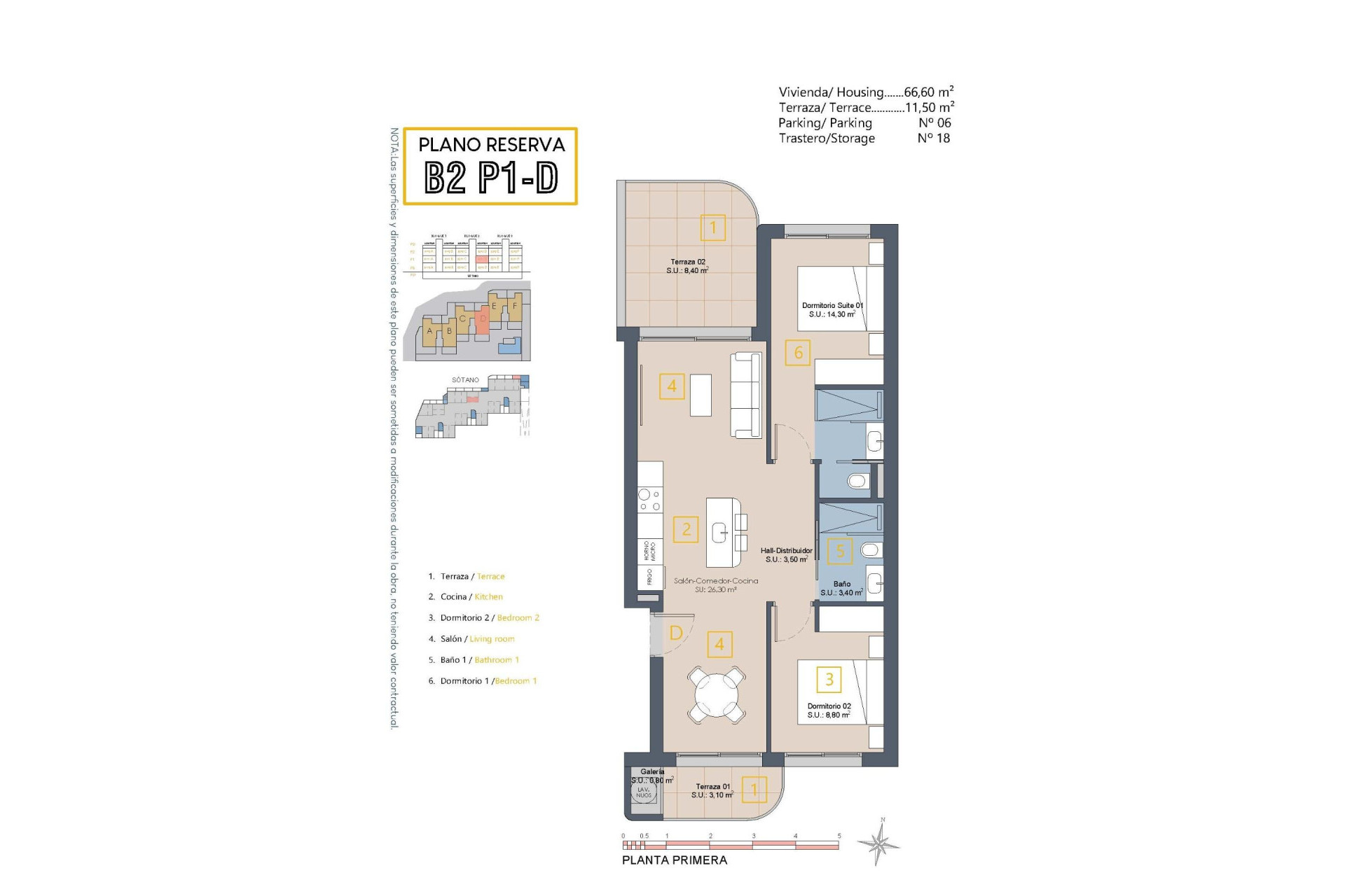Nouvelle construction - Appartement -
Los Alcazares - Serena Golf