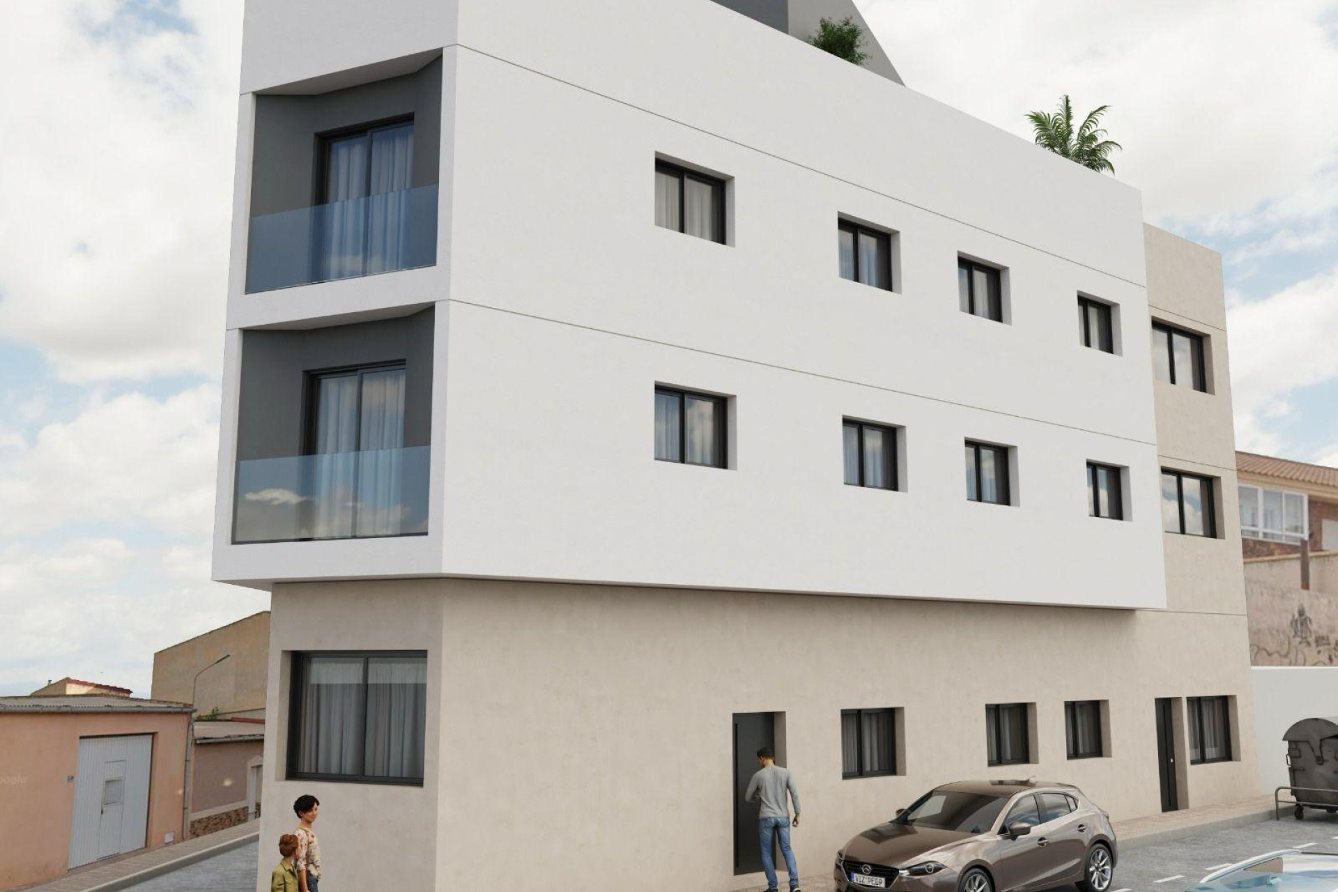 Nouvelle construction - Appartement -
Mazarron - pueblo