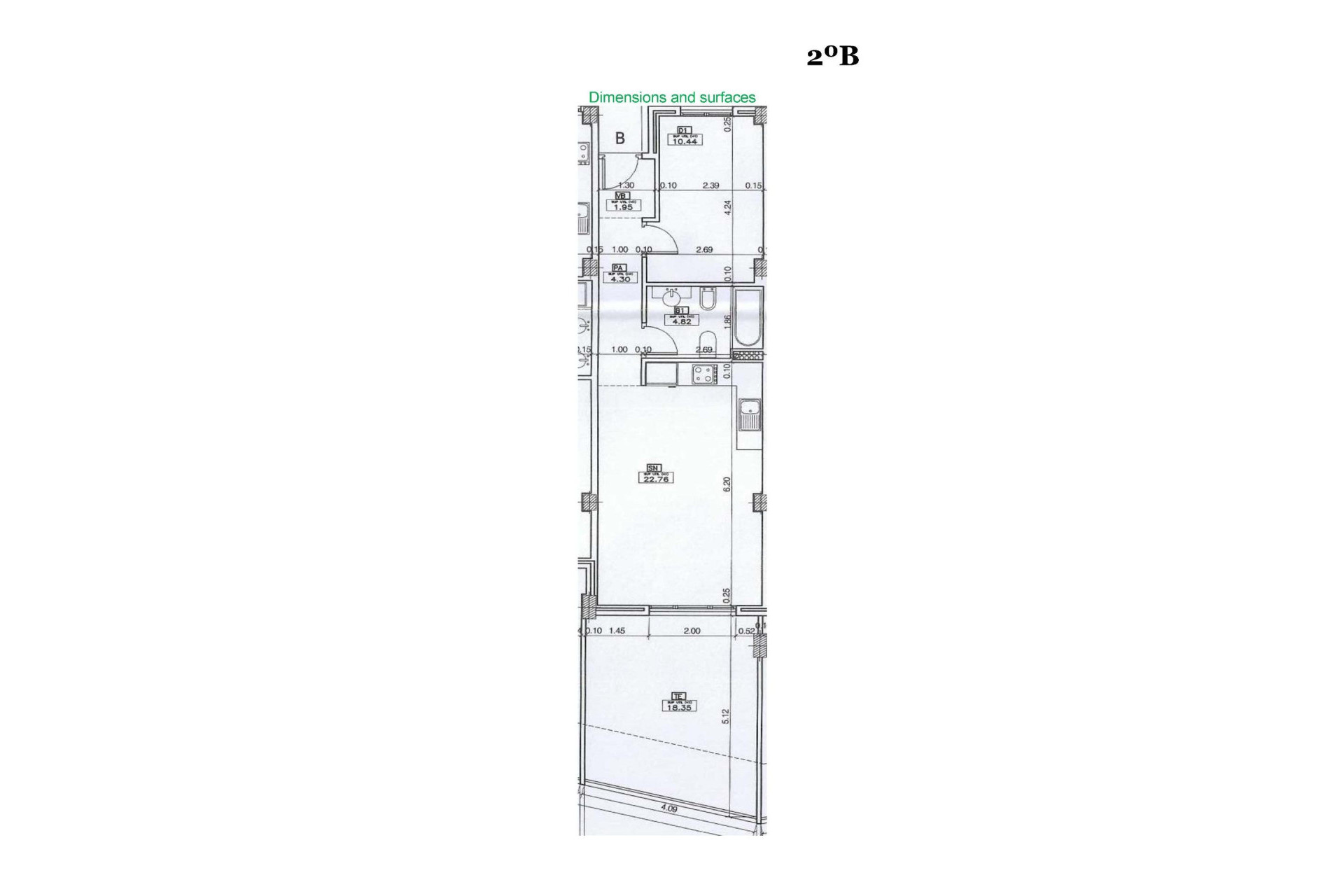 Nouvelle construction - Appartement -
Relleu - pueblo