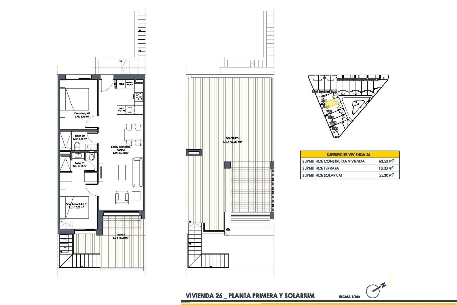 Nouvelle construction - Appartement -
San Fulgencio - Pueblo