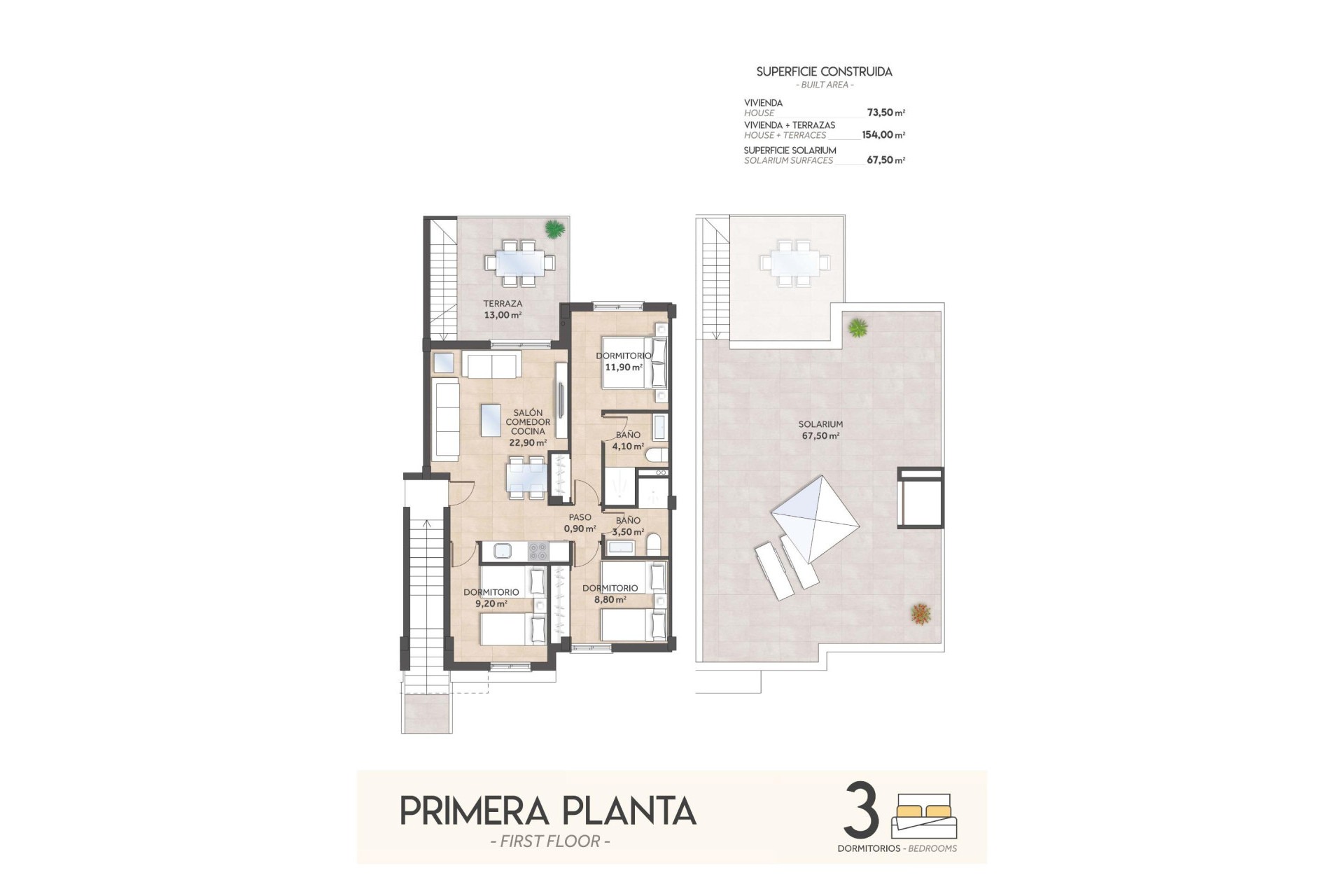 Nouvelle construction - Appartement -
San Miguel de Salinas - La Cañada