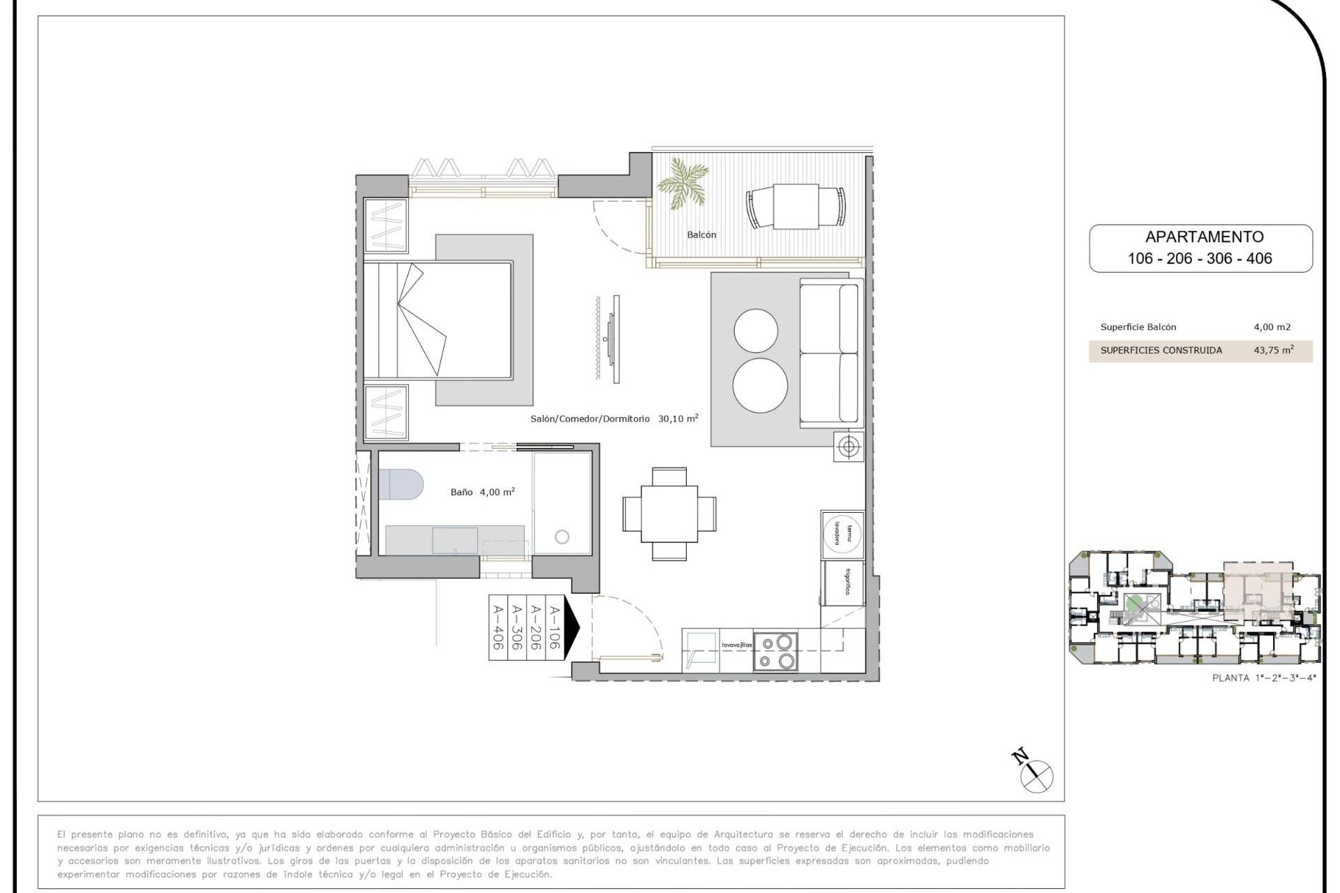 Nouvelle construction - Appartement -
San Pedro del Pinatar - Lo Pagan