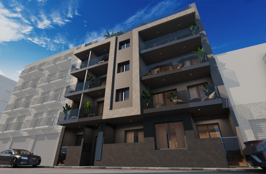 Nouvelle construction - Appartement -
Torrevieja - Centro