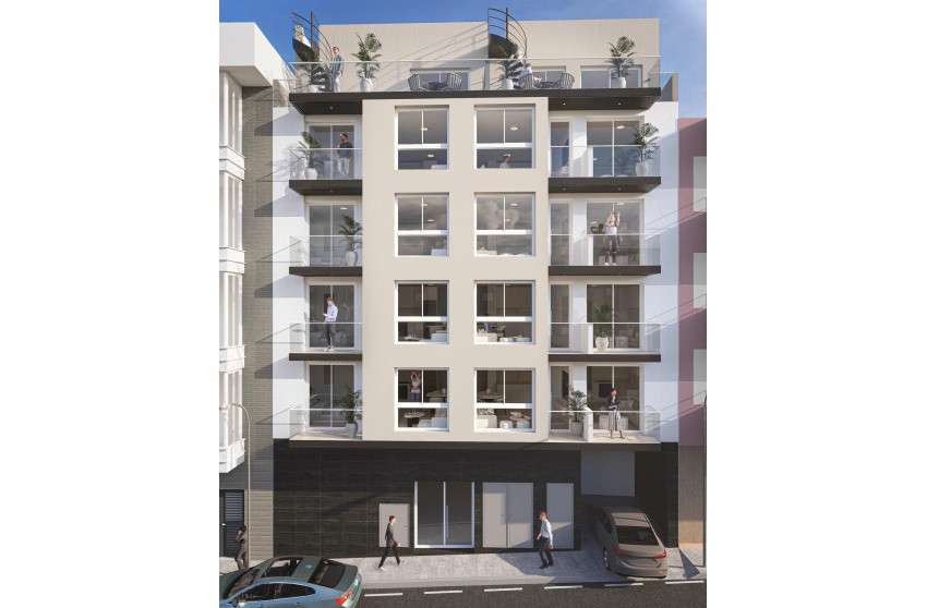 Nouvelle construction - Appartement -
Torrevieja - Centro