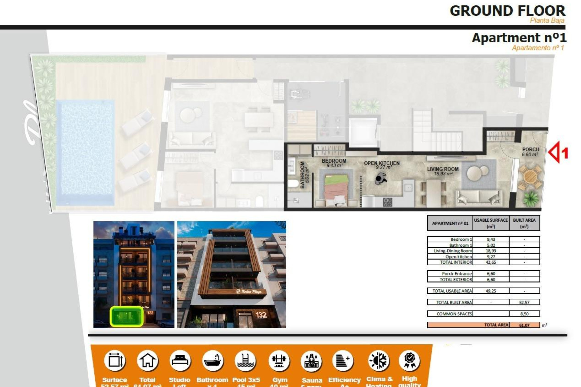 Nouvelle construction - Appartement -
Torrevieja - Playa de El Cura