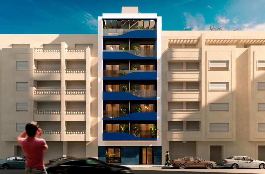 Nouvelle construction - Appartement -
Torrevieja - Playa del Acequión